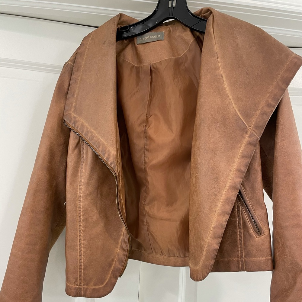 Leather jacket